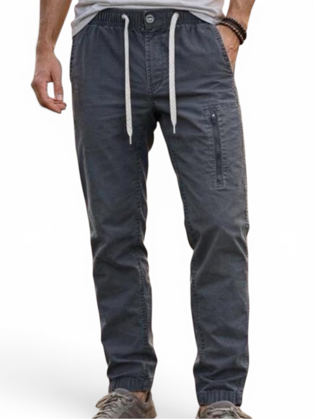Vuori Men's Ripstop Climber Pants  Gray Climber Lightweight Hiking Performance